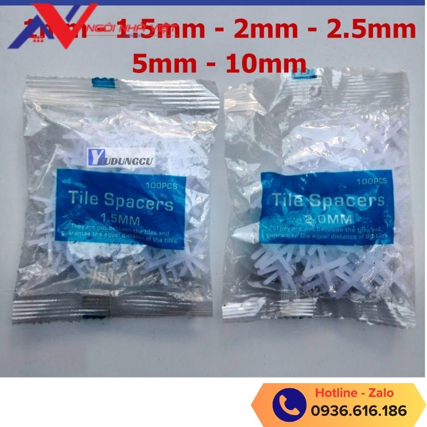 Ke chữ thập lát gạch 1.5mm và 2 ly giá sỉ tại TP HCM Ke chữ thập lát gạch 1.5mm và 2 ly giá sỉ tại TP HCM