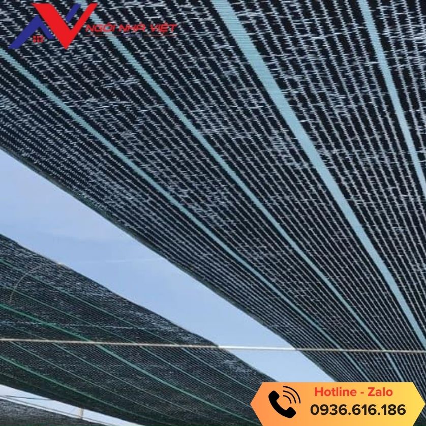 Lưới lan đen che nắng cho công trình vườn ươm cây trồng Lưới lan đen che nắng cho công trình vườn ươm cây trồng
