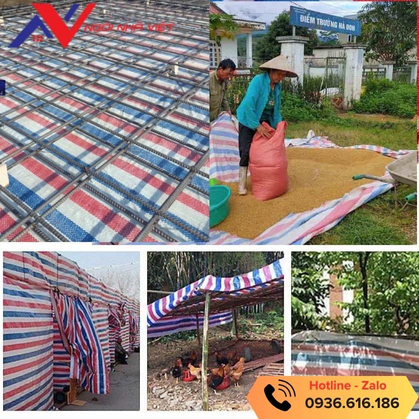 Các ứng dụng đa dạng của bạt sọc khổ 4m