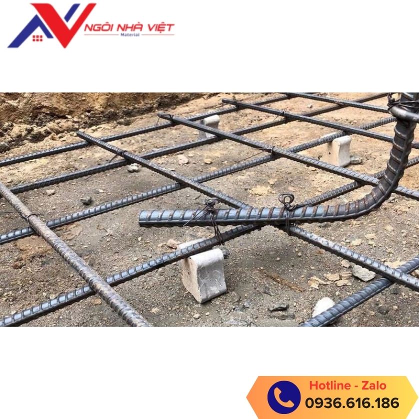 Viên kê 45mm được sử dụng ở công trình