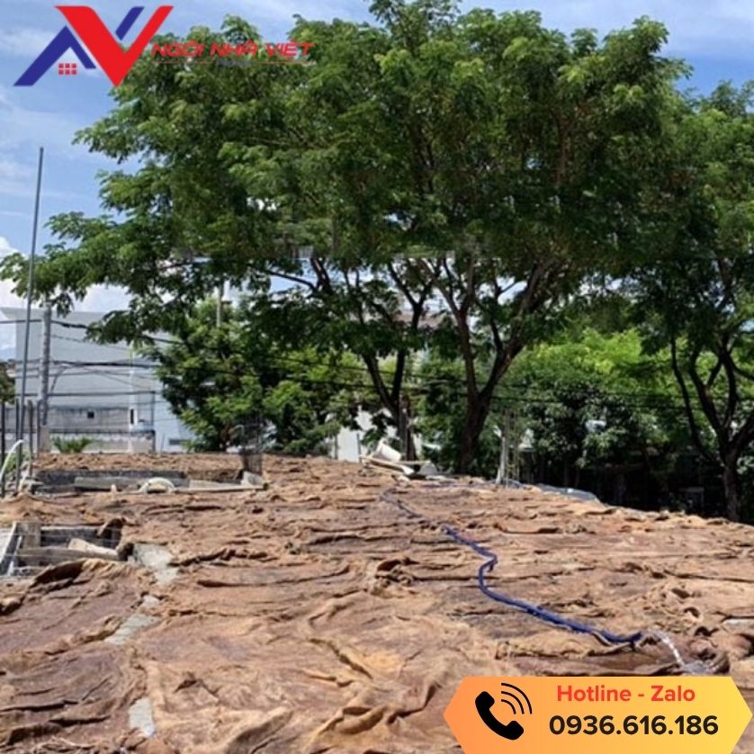 Quy trình dùng bao bố dưỡng ẩm bê tông công trình Quy trình dùng bao bố dưỡng ẩm bê tông công trình