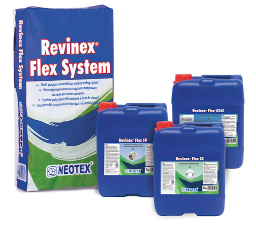 Vật liệu chống thấm gốc xi măng Revinex Flex FP 32 kg