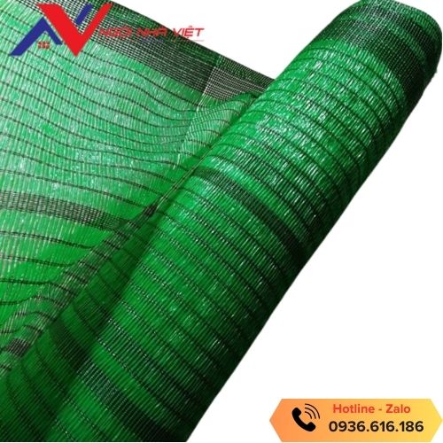 Lưới che nắng màu xanh tại Ngôi Nhà Việt