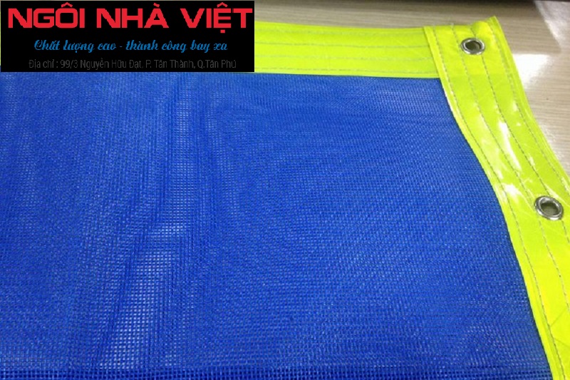 Lưới PVC may viền bạt