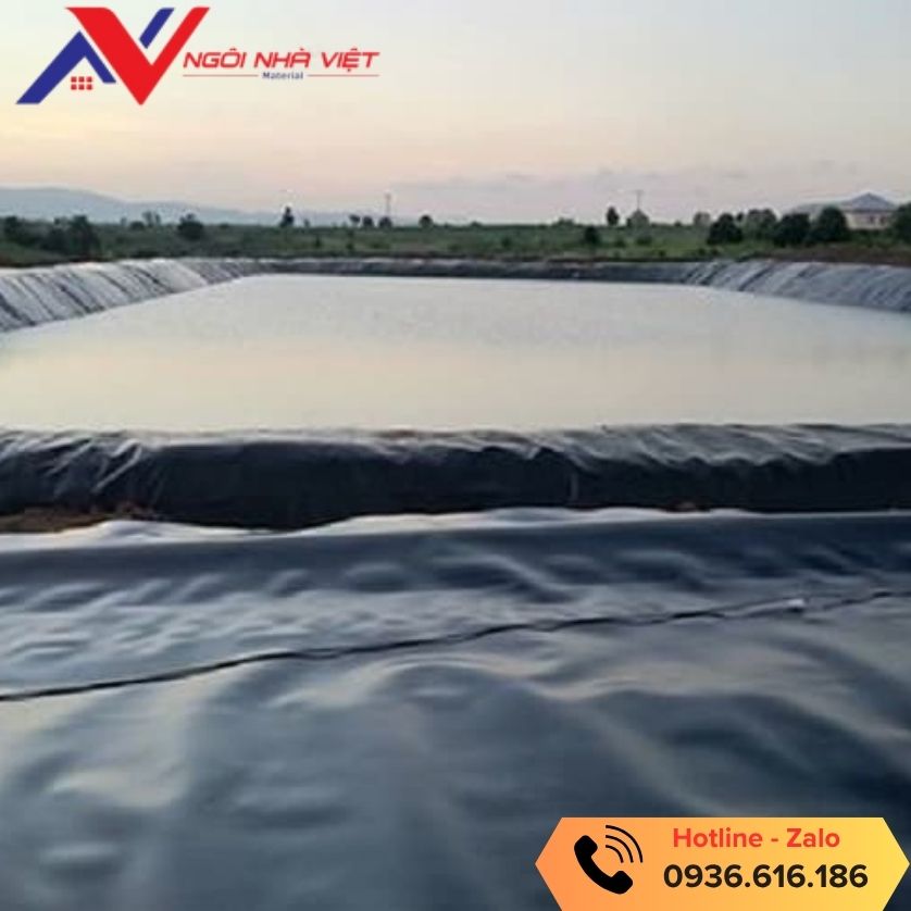 Dùng bạt HDPE lót hồ cá cực kỳ tiền lợi