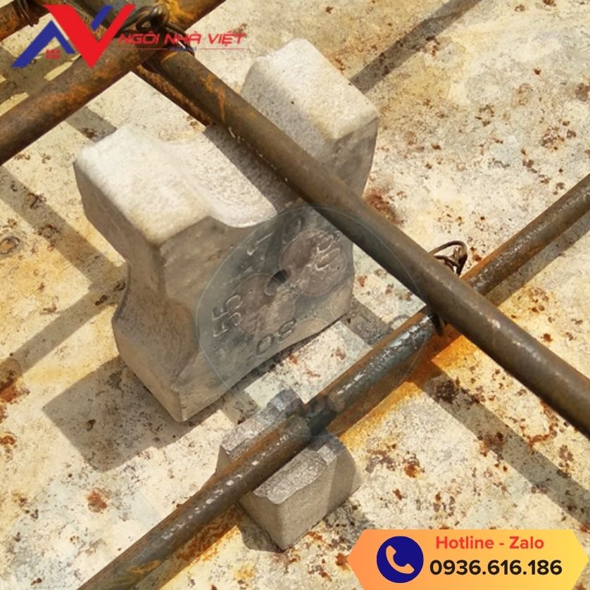 Viên kê 55mm 60mm 70mm 80mm đa năng cho dầm,sàn,móng
