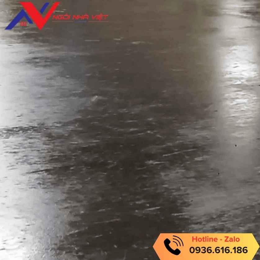 Bê tông bị thấm ngược Bê tông bị thấm ngược