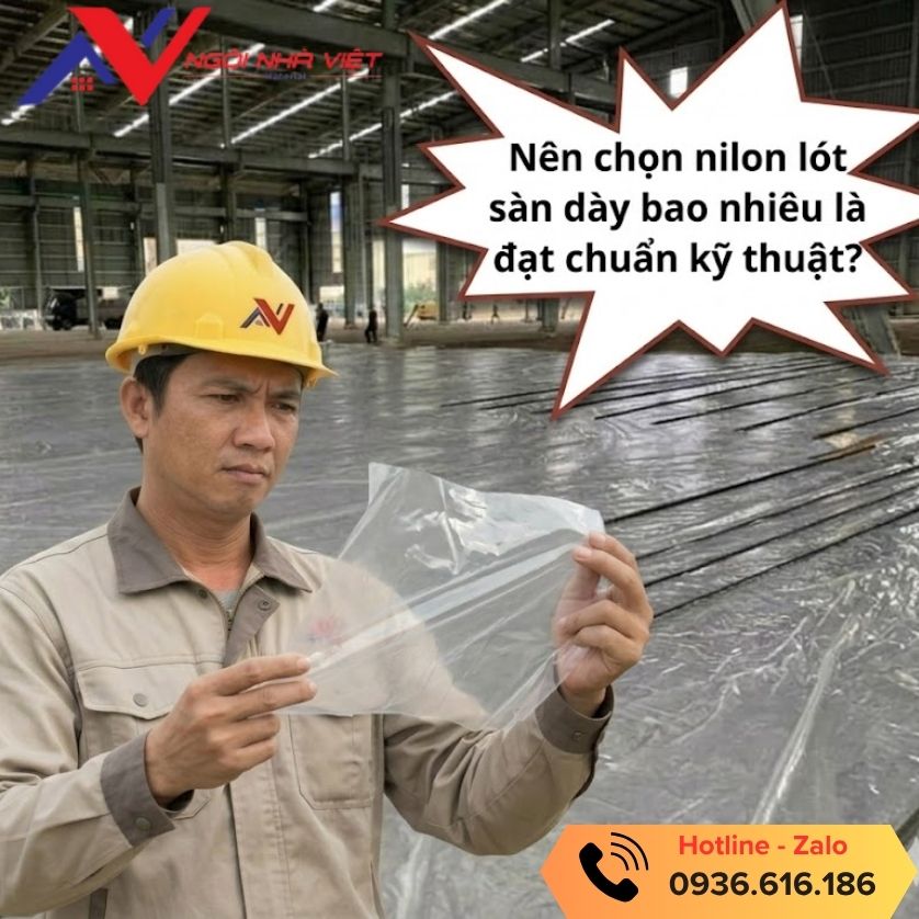 Cách chọn nilon lót sàn đạt chuẩn kỹ thuật cho từng hạng mục Cách chọn nilon lót sàn đạt chuẩn kỹ thuật cho từng hạng mục
