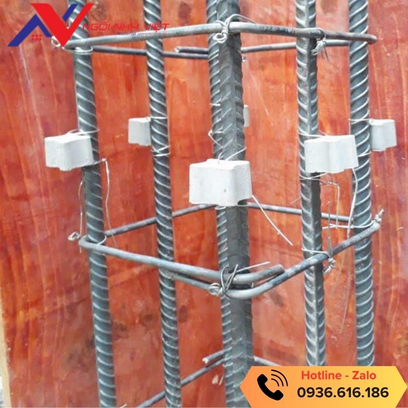 Cách tính con kê cho cột vách