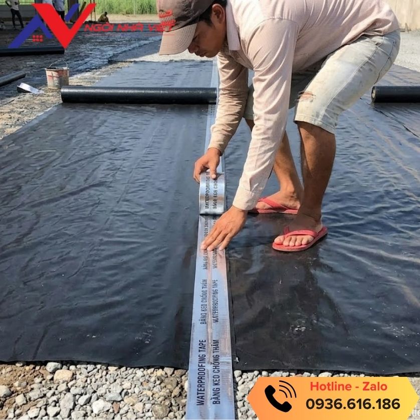 Dán kín các mối nối Dán kín các mối nối