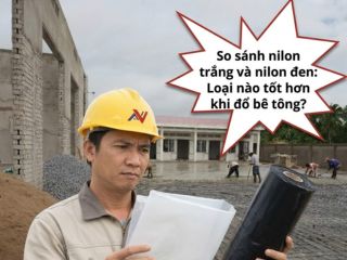 So sánh nilon trắng và nilon đen