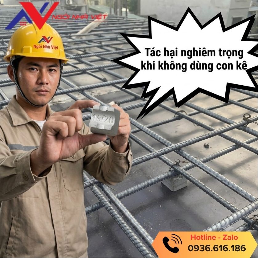 Cung vật tư giá tốt tìm hiểu các tác hại khi không sử dụng con kê bê tông