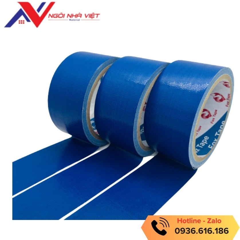 Có thể dùng băng keo dán bạt chuyên dụng để vá bạt Có thể dùng băng keo dán bạt chuyên dụng để vá bạt