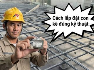 hướng dẫn cách lắp đặt con kê