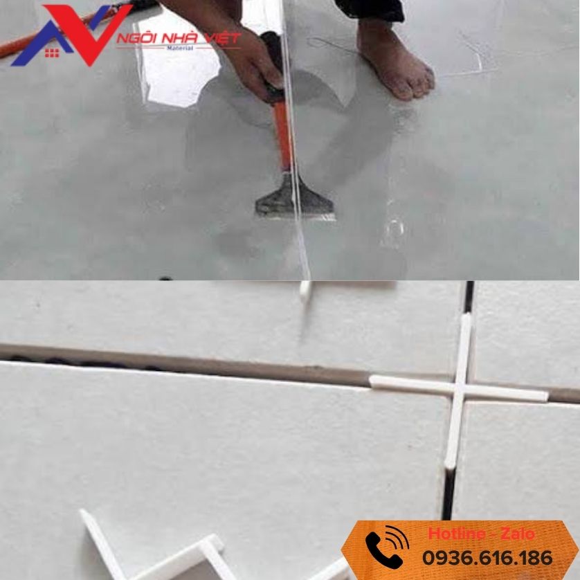 Các lỗi thường gặp khi chia ron gạch
